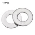 thumbnail image 2 of Uxcell 1/2" 316 Stainless Steel Flat Washer for Screw Bolt 15 Pack, 2 of 5