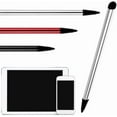 thumbnail image 2 of HUGFEGWE 3Pcs Silver Stylus Pens,Universal Fine Point Pencil for Phone/iPad/Android/Tablet and Other Touch Screens,High Precision Stylus for All Universal Touch Screen Devices Stylus Pens UA824-22595, 2 of 7