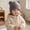 Gray, variant on Baby Winter Hats Warm Solid Color Bear Ear Knit Hat Ribbed Knit Cap Soft Stretch Fabric for Infant Daily Walk