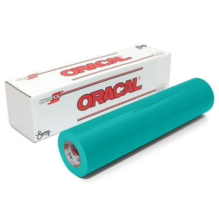 Turquoise Vinyl - Oracal 651 Glossy Vinyl Roll 2 Sizes Available - Turquoise