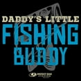 thumbnail image 2 of Men's Mossy Oak Daddy's Little Fishing Buddy  Graphic Tee Black Medium, 2 of 5