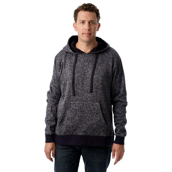 At The Buzzer Mens Hoodies - Sweatshirts for Men 16972-BLK-L (Navy, Small)