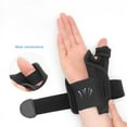 thumbnail image 3 of 1 Pair Wrist Guard Fitted Wrist Brace Wrist Support for Snowboarding, Skating, Motocross, Street Racing, Mountain Biking, Weightlifting for Men Women, 3 of 7