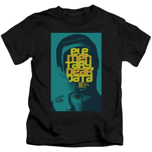 Star Trek Tng Season 2 Episode 3 Youth 18/1 T-Shirt Black