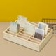thumbnail image 5 of Caja de madera para guardar teléfonos móviles con 24 compartimentos, organizador de escritorio para gestión de teléfonos, suministros escolares y, 5 of 9