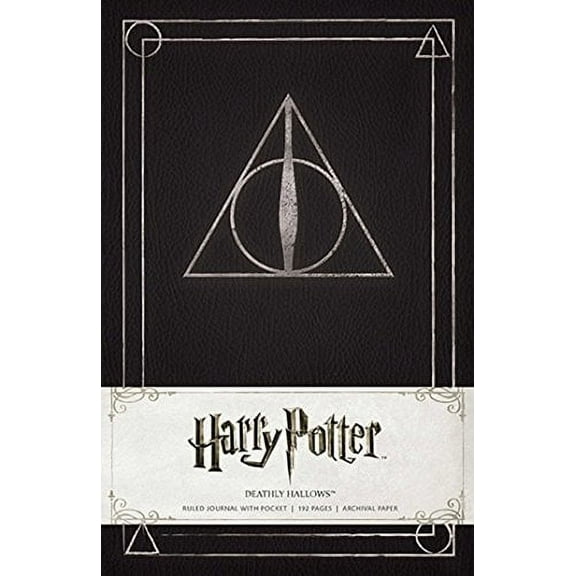 Harry Potter Deathly Hallows Hardcover Ruled Journal