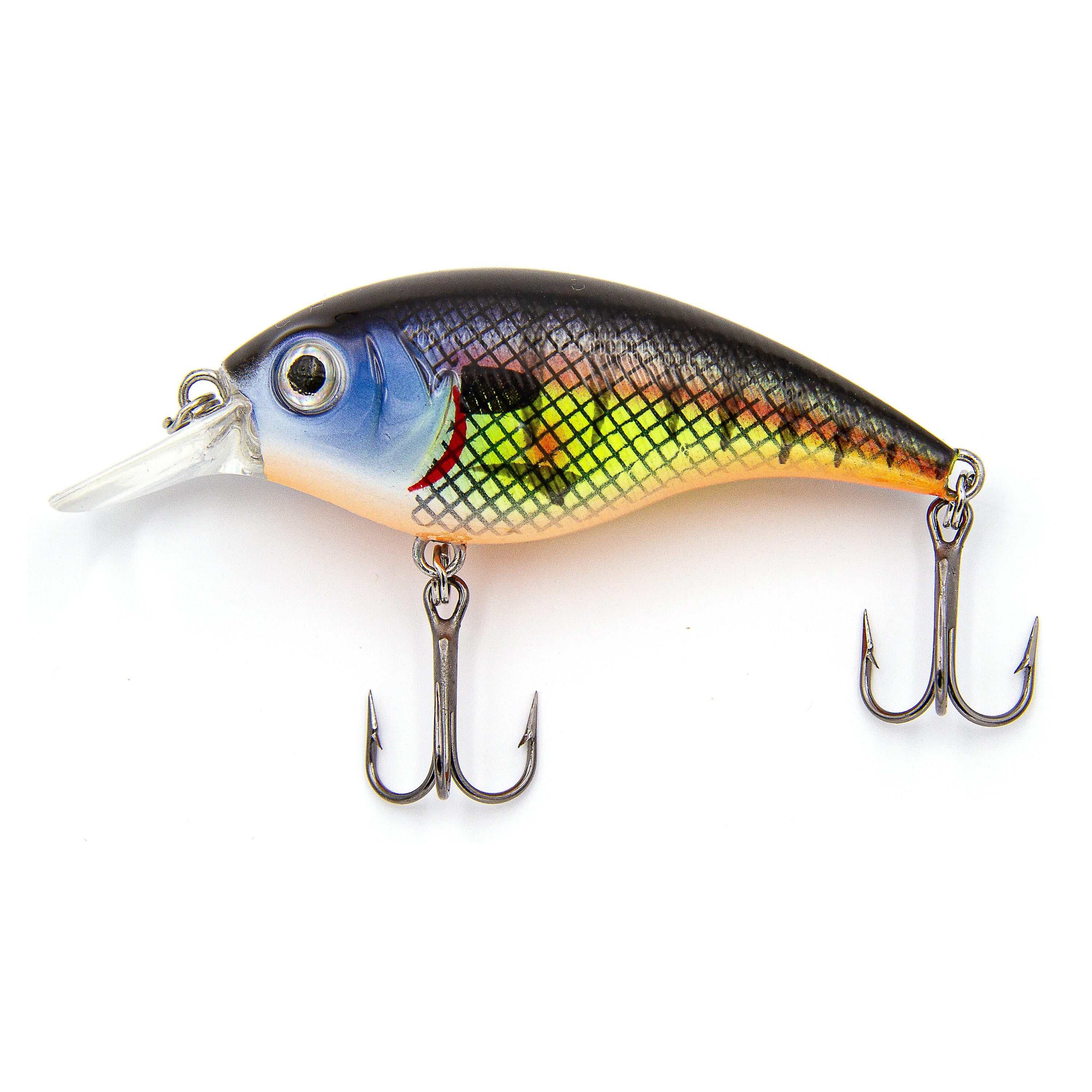 (4 pack) Ozark Trail 1/3 Ounce Perch Crankbait Fishing Lure