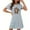 Dark Gray, variant on MuZeFu Womens Nightgowns Sleepwear Soft Pajama Dress Nightshirts Women's Oversized Short Nightgown Fashion Chest Print Short Sleeve Nightdress