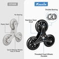 thumbnail image 3 of Carrito para subir escaleras KEDSUM 2 en 1, 60 l/136 kg con bolsa impermeable, 3 of 8