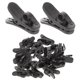 thumbnail image 1 of 20Pcs Lapel Mic Clips Plastic Lavalier Wire Clips Plastic Microphone Cord Clips Collar Clip, 1 of 3
