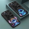 thumbnail image 4 of Disney-funda de teléfono Stitch The Baby, carcasa negra para Apple iPhone 15 Pro Max 12 Mini 13 SE 8 Plus 14 11 Pro XR 7 XS X, 4 of 5