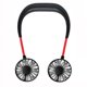 thumbnail image 4 of Ventilador de cuello portátil recargable personal manos libres mini USB portátil banda para el cuello ventilador deportivo, 3 velocidades ajustables, rotación libre de 360 ​​grados, perfecto, 4 of 5