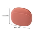 thumbnail image 2 of Maoww Earphone Storage Box Portable Mobile Phone Data Cable Earbuds Carrying Case Reusable Container Purse Bag Organizer Red, 2 of 9