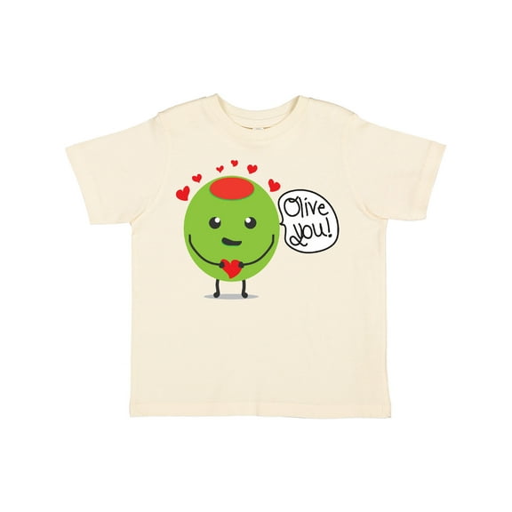 Inktastic Olive You Boys or Girls Toddler T-Shirt