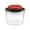 C, variant on Airtight Leak Proof Food Storage Container ABS Material Stackable Clear Design for Kitchen Pantry Dry Food Organizer