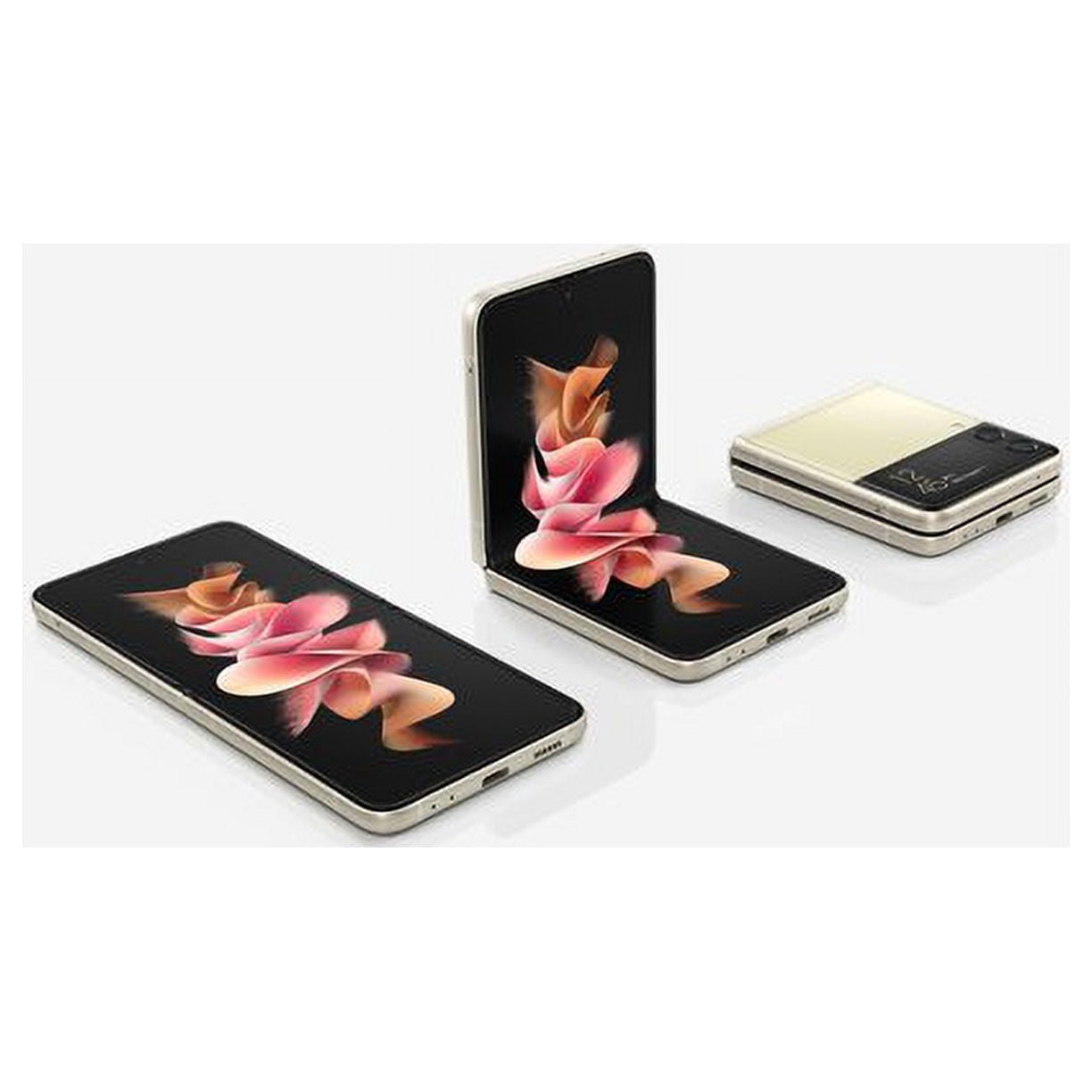 Restored Samsung Galaxy Z Flip3 - 5G - 128GB - Cream - Unlocked (Refurbished)