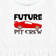 thumbnail image 4 of Inktastic Future Pit Crew Red Race Car Girls Baby Dress, 4 of 5