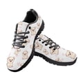 thumbnail image 2 of Psesaysky Little Dogs Pattern Athletic Shoes for Women and Teen Girls Hiking Shoes Lightweight Skin-Friendly Casual Tennis Shoes for Women, 2 of 7