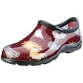 thumbnail image 1 of Sloggers Zuecos de Jardín Impermeables para Mujer, para Exteriores, sin Cordones, para Lluvia y Jardín, con Plantilla de Soporte de Comodidad Premium (Rojo Pollo Original), (Talla 9), 1 of 7