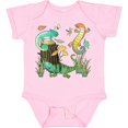 thumbnail image 3 of Inktastic Cute Lizards Hanging out Boys or Girls Baby Bodysuit, 3 of 5