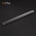 thumbnail image 3 of Unique Bargains 3.3 Borosilicate Glass Stick 5.91' Length 10mm Dia Stir Rod Round for Lab Kitchen Science 3Pcs, 3 of 5