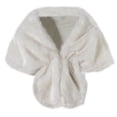 thumbnail image 1 of Capa Iarna dama, Blana artificiala, Alb, 1 of 2