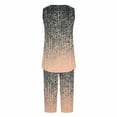 thumbnail image 4 of Women Set Sale Women Two Piece Lounge Sets Sleeveless Sleepwear for Women Loose Fit 2 Piece Outfits for Women, 4 of 5