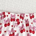 thumbnail image 6 of Zanarzt Toddler Baby Girls Clothes Toddler Girl Clothes 2Pcs Baby Girl Summer Outfits Sleeveless Shirts Floral Tops Shorts Clothing Set Red,3-4 Years, 6 of 9