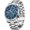 Silver-Blue, variant on Men's Stainless Steel Business Watch, 30M Water Resistant with Luminous Function, Durable Strap, Chronograph & Sun-Moon- Dial, Ultra-Lightweight