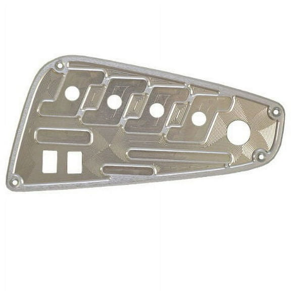 MasterCraft 2008 X Star Series Billet Aluminum 8 1/2 x 4 3/4 Inch Boat Blank Switch Panel Plate 05-M00035