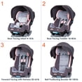thumbnail image 6 of Baby Trend Cover Me™ 4-in-1 Convertible Car Seat, 6 of 19