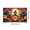4A, variant on Halloween Decoration Pumpkin Banner Spooky Design Scarecrow Illustration Autumn Theme for Halloween Party Event Outdoor Festive