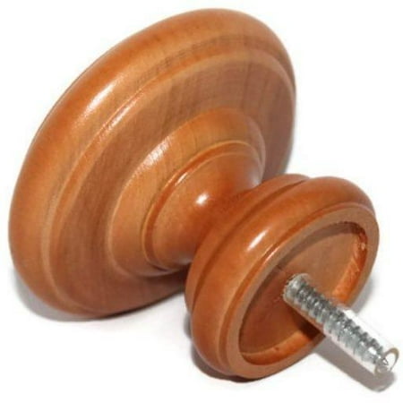 Levolor Wood Curtain Rod Finials For 1 3 8 In Set Of 2 Restina