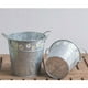 thumbnail image 4 of Macetas colgantes de metal, mini maceteros de hierro para jardín, balcón, soportes para cubos Estilo1, 4 of 6
