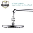 thumbnail image 4 of Walkbee Shower Connector Ball Joint Adjustable Shower Head Swivel Ball Adapter Brass Compatible Shower Arm, 4 of 5