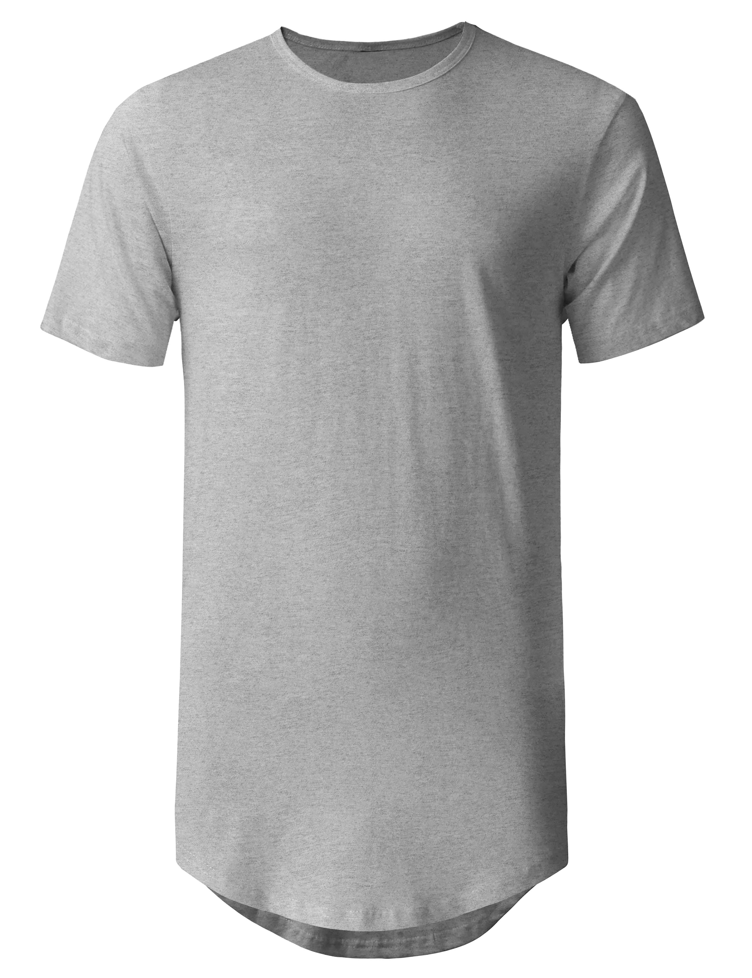 Ma Croix Men‚Äôs Urban Hip Hop Streetwear, Casual Longtail T