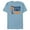 Ocean Blue, variant on Disney PIXAR Coco Miguel Good Vibes Only - Short Sleeve Blended T-Shirt for Adults - Customized-Ocean Blue