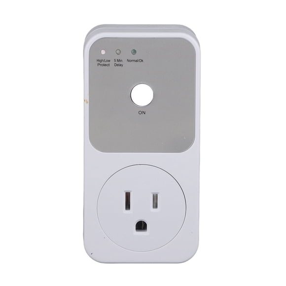 Protector de voltaje para refrigerador, enchufe de protección para lavadora eléctrica multifuncional de CA