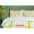 thumbnail image 4 of Ambesonne Word Search Game Duvet Cover Sets, UML Keywords, 2-Queen, Black Yellow Orange, 4 of 7