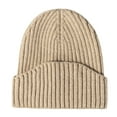 thumbnail image 2 of Baqcunre Hats for Women, Solid Women's Woolen Outdoor Warm Hat Casual Fashion Hat Knitted Baseball Caps,, 2 of 3