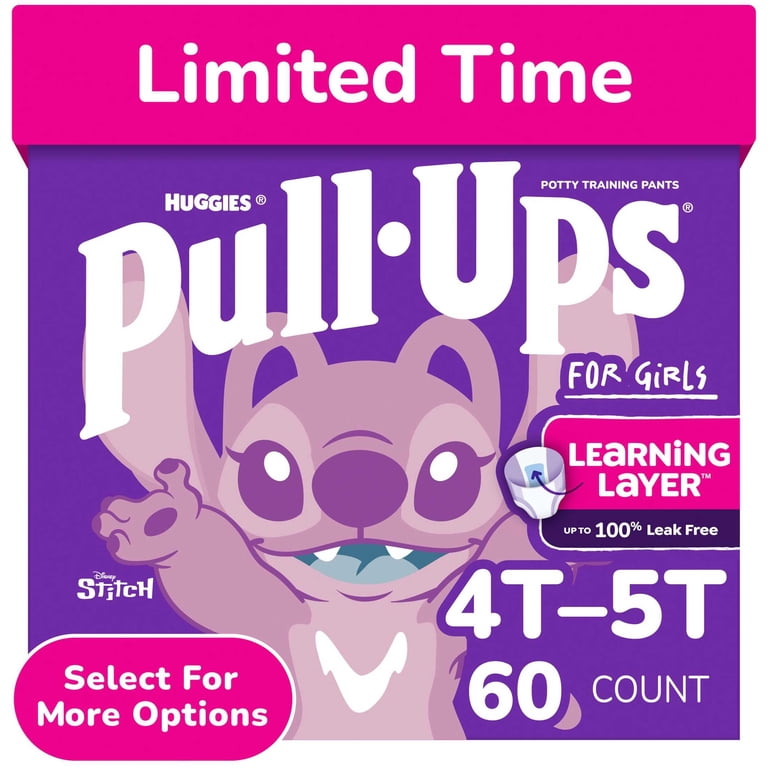 Pull-Ups Girls' Special Edition Disney Angel Training Pants, 4T-5T photo 1