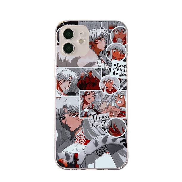 AL-104 Inuyasha Poster Silicona TPU Funda Compatible Para Samsung Galaxy Note 9 S20 8 Ultra FE S10E S10 S21 Plus Lite Suave