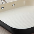 thumbnail image 2 of Tramontina Ceramica Deluxe 11 Inch Ceramic Square Grill Pan, 2 of 7