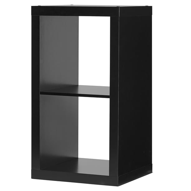 Better Homes & Gardens 2Cube Storage Organizer, Solid Black