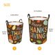 thumbnail image 3 of Fotbe Happy Thanksgiving With Gnome Cesto de Ropa con Asas, Cesto Impermeable de Gran Capacidad, Bolsa de Lavado para Dormitorio, Cesto de Ropa con Ruedas y Asas-Medium, 3 of 6