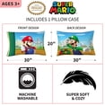 thumbnail image 3 of Funda de almohada Franco Super Soft de microfibra reversible Mario, 3 of 4