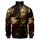 thumbnail image 3 of Chaqueta de hombre con estampado 3D de mural de lujo barroco retro, sudadera de exterior de aristocracia medieval, chaqueta de gran tamaño, abrigo, ropa de calle, 3 of 5
