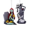 thumbnail image 1 of Set de adornos de Jack & Sally de Hallmark Nightmare Before Christmas, 1 of 6