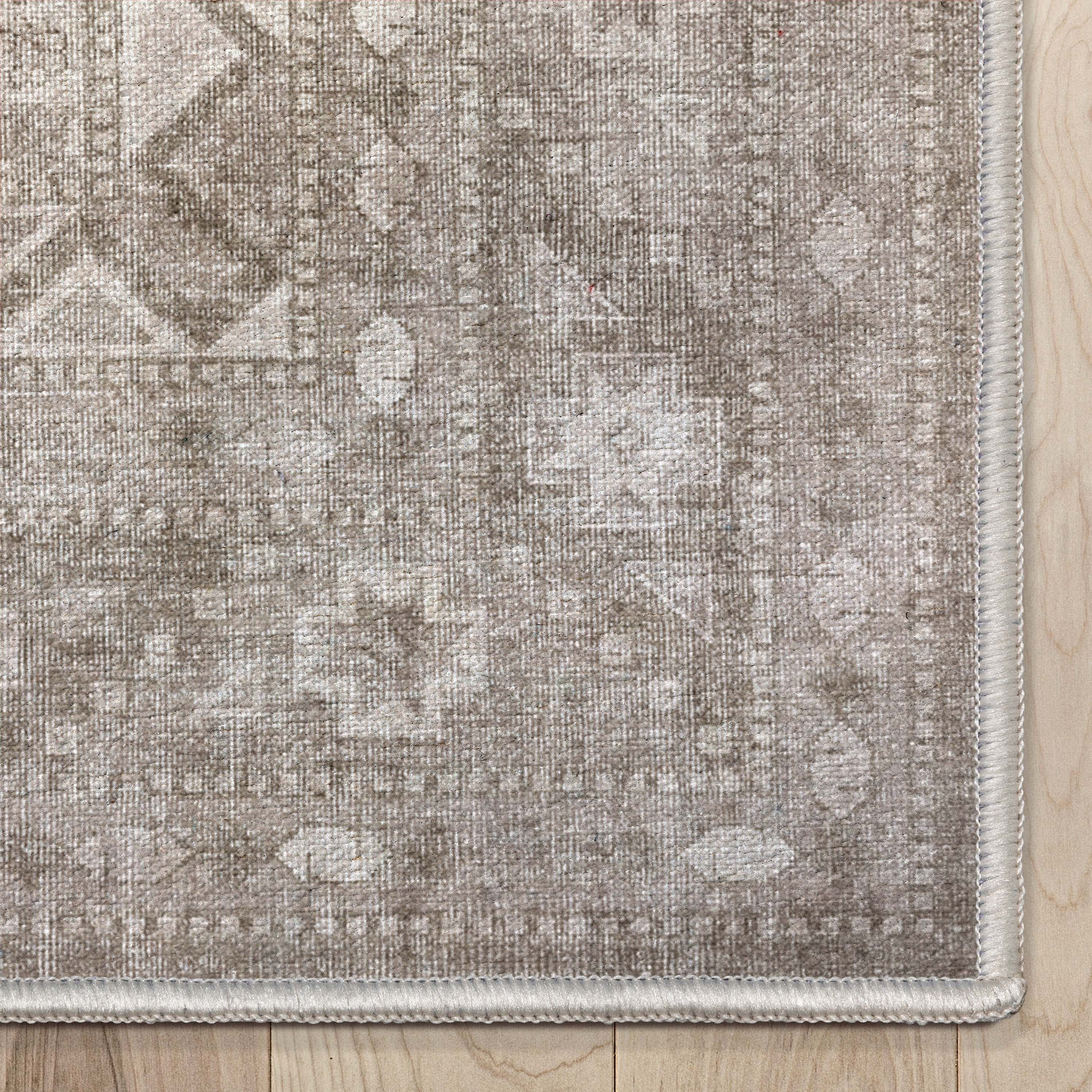 Well Woven Apollo Praha Vintage Tribal Beige Flatweave 3'3" x 5' Area Rug