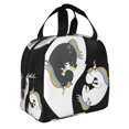 thumbnail image 2 of Easygdp Unicorn in Yoga Bolsa Térmica Premium - Tela Oxford Impermeable, Gran Capacidad, Bolsillo Frontal, Unisex para Trabajo, Escuela, Actividades al Aire Libre y Picnics, 2 of 8